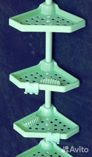 Полка угловая для ванной комнаты