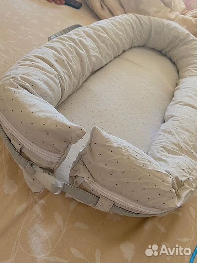 Подушка-позиционер кокон для новорожденных для сна