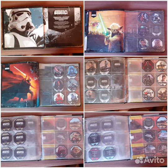 Альбом Звёздные Войны,Миньёны, Завры и Прилипалы