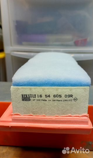 Воздушный фильтр Renault - Largus