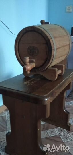 Бочка дубовая