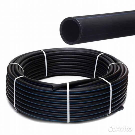 Труба полиэтиленовая пнд Политэк 63х3,8 пэ-100 SDR