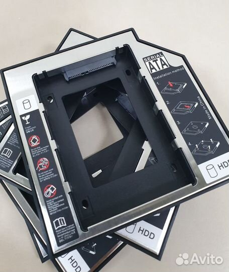HDD салазки для ноутбука 9,5мм и 12,7мм