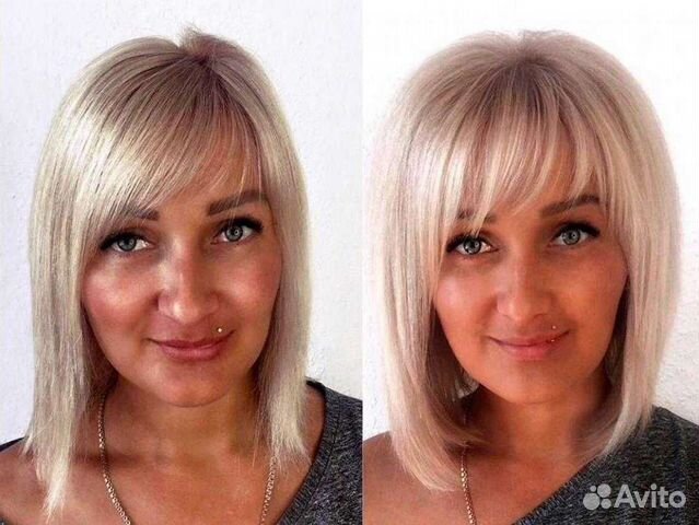 Прикорневой объем. горячие ножницы окрашивание