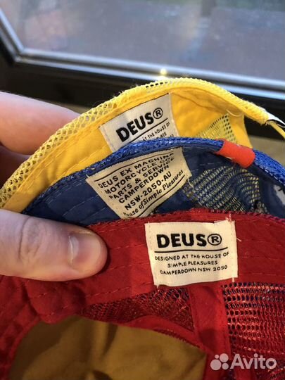 Бейсболка deus ex machina кепка