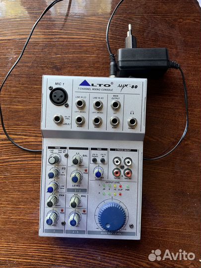 Микшерный пульт alto amx-80