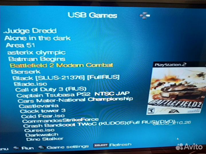 PS2 slim прошитая - 99+игр