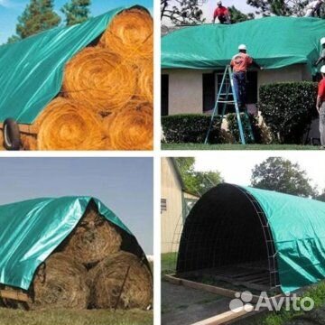 Тарпаулин с люверсами