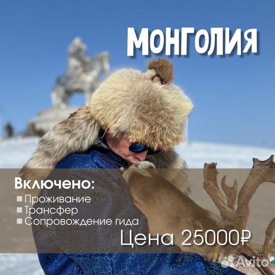 Тур в Монголию