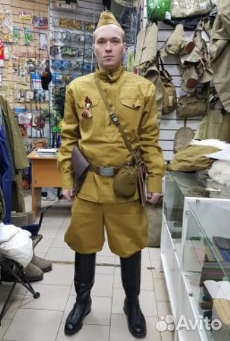 Детская пилотка солдатская