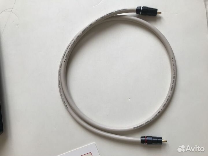 Цифровой кабель Transparent Premium 75-ohm 1,0 m