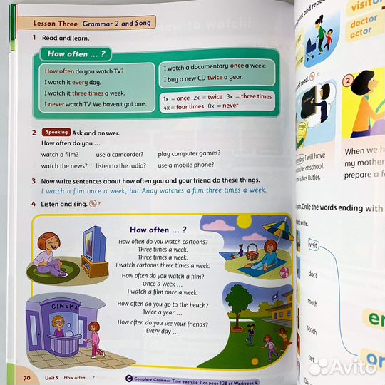 Набор Fаmily аnd friеnds 4 Grammar Friends 4 + 3CD