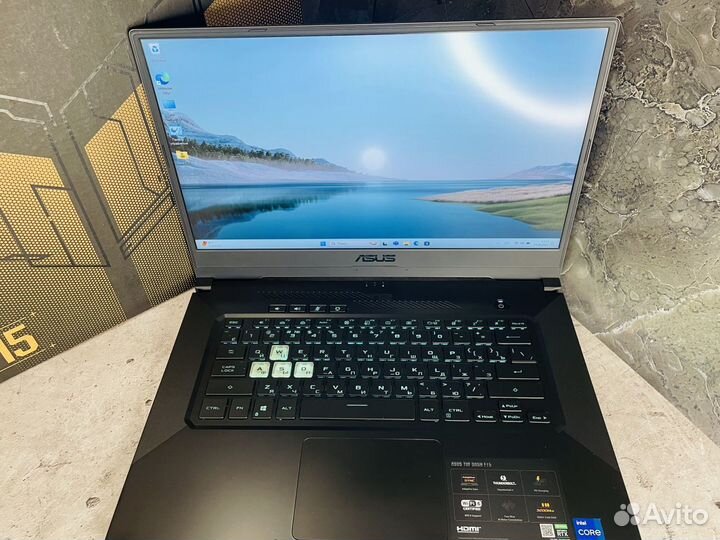 Игровой ноутбук Asus Tuf i5 11300/ rtx 3060