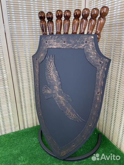 Подставка для шампуров Щит-Орел