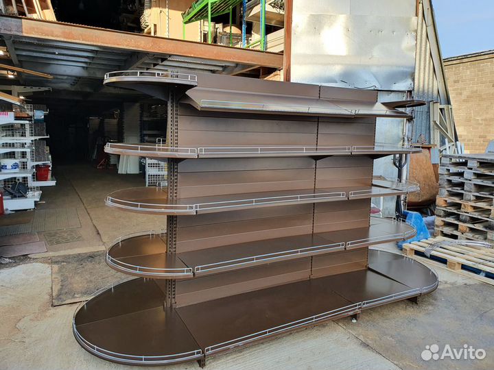 Стеллаж островной, торцевой Микрон серия К 25