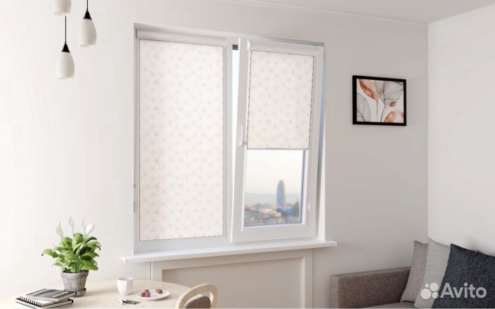 Рулонная штора в кассете