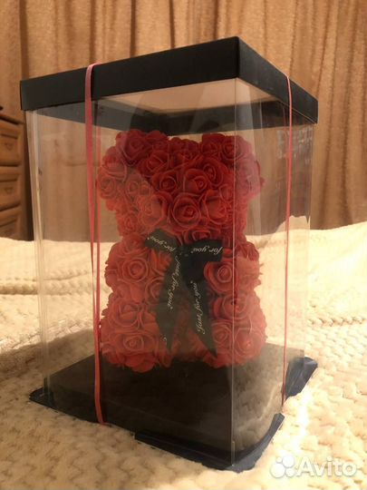 Медведь Мишка подарок из цветов