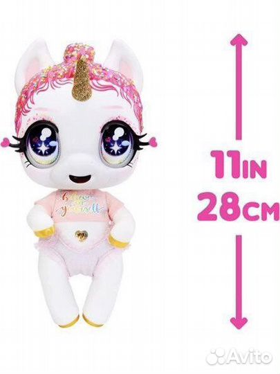 Glitter Babyz Unicorn Baby белый Единорог