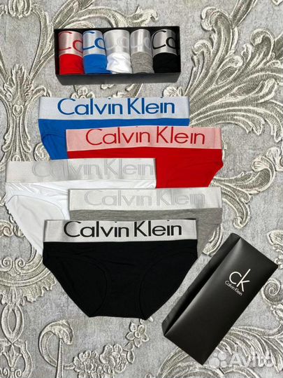 Calvin Klein трусы слипы женские lux