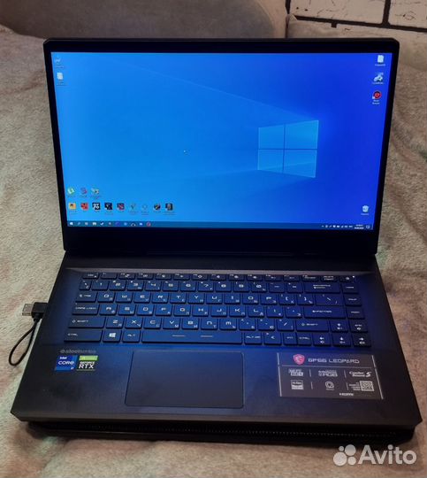 Игровой ноутбук msi gp66 leopard