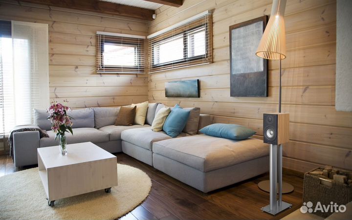 Имитация Бруса карельский профиль категории ав