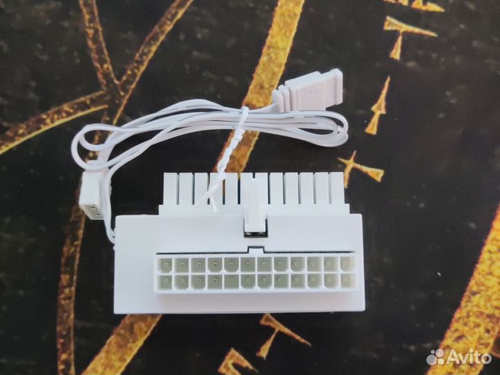 ATX 24pin 90гр адаптер/переходник