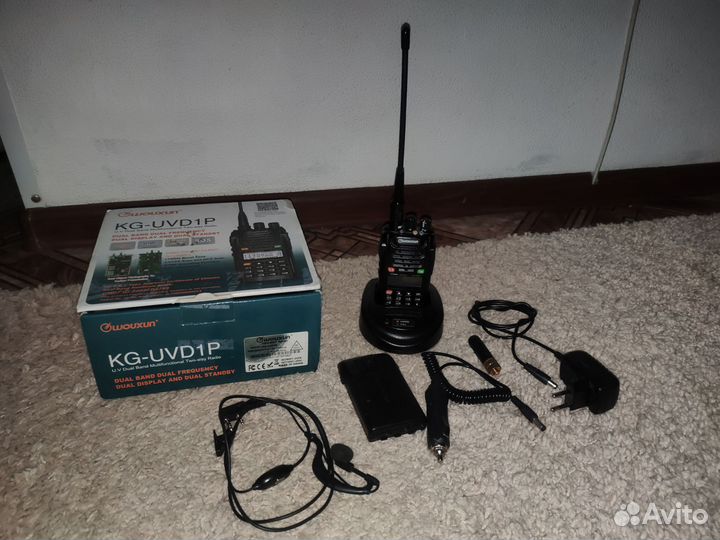 Рация wouxun kg-uv1d plus
