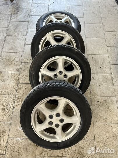 Резина на литых дисках 195/65 r15