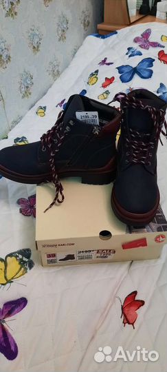 Ботинки женские 39 размер новые