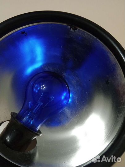 Синяя лампа для прогревания СССР