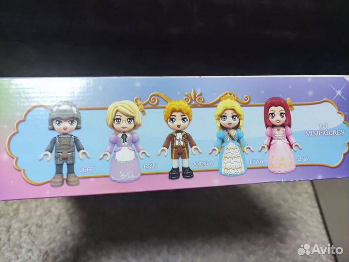 Конструктор аналог Lego Qman Замок 1169 дет