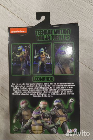Фигурка черепашки teenage mutant ninja turtles
