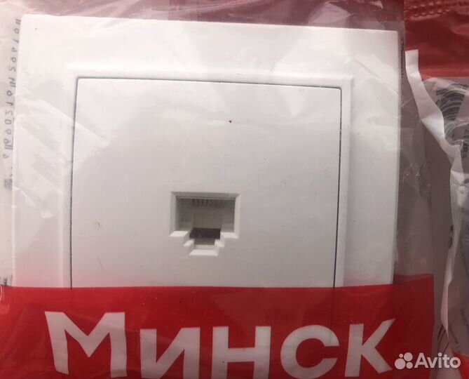 Интернет Розетка RJ-45 1-местная