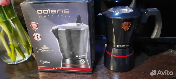 Гейзерная кофеварка Polaris PRO collection-6C