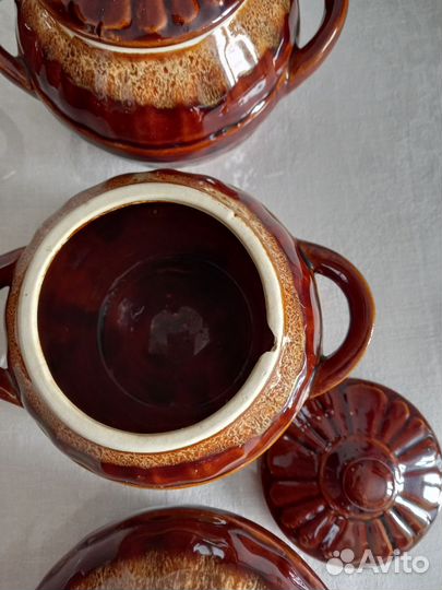 Для большой компании. Керамические горшки бу