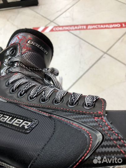 Коньки хоккейные bauer RX:60 SR р.11;11,5 ;12