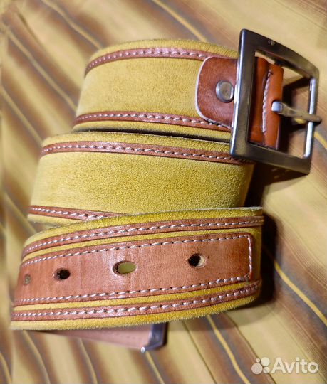 A.Valentino Италия ремень пояс кожа замша