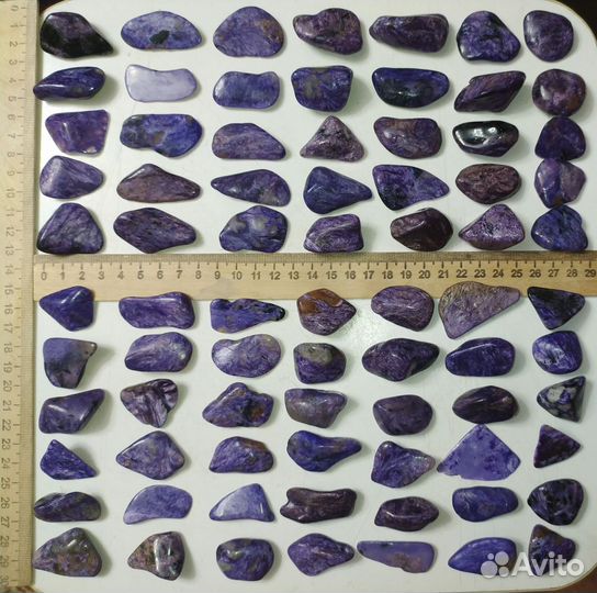 Чароит галька мелкая