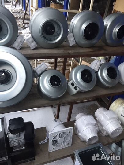 Вентиляторы канальные