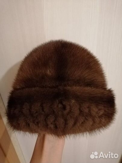 Шапка норковая