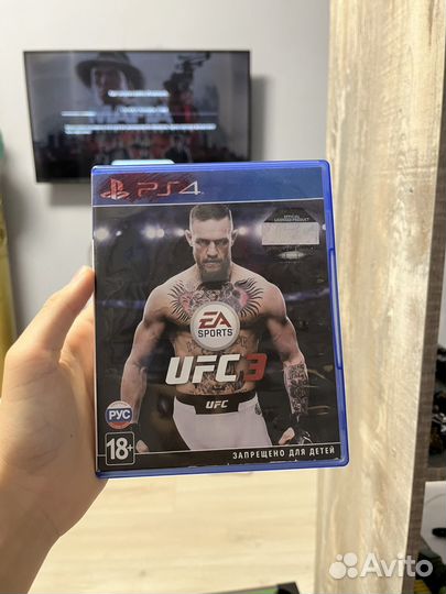 Игры на ps4 ufc 3 диск