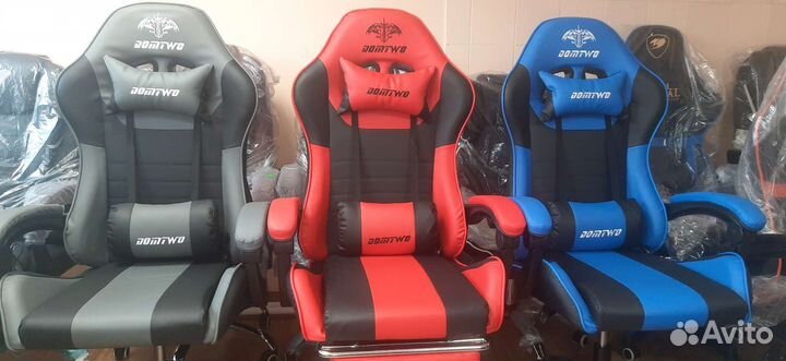 Игровое геймерское кресло, цвета на выбор