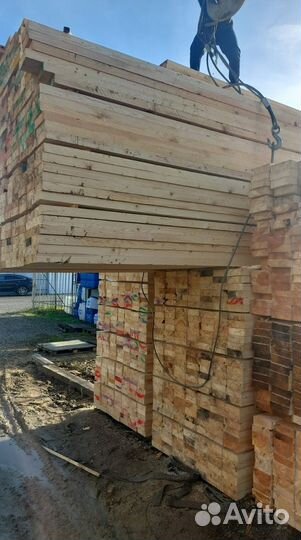 Пиломатериалы обрезной брус