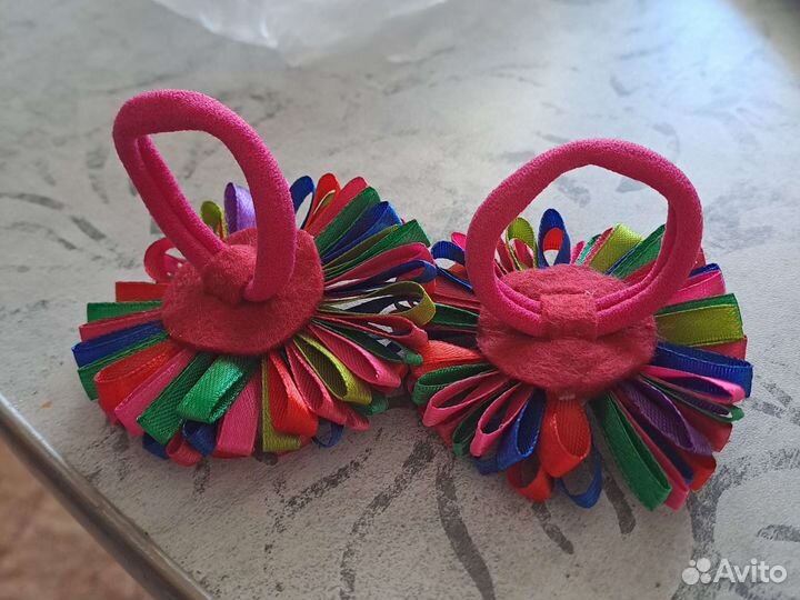 Резинки для волос ручной работы