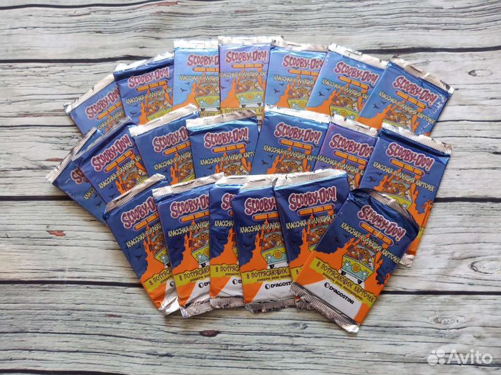 Скуби-Ду фигурки, карточки