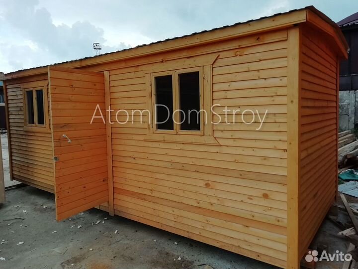 Вагончик с надежной крышей