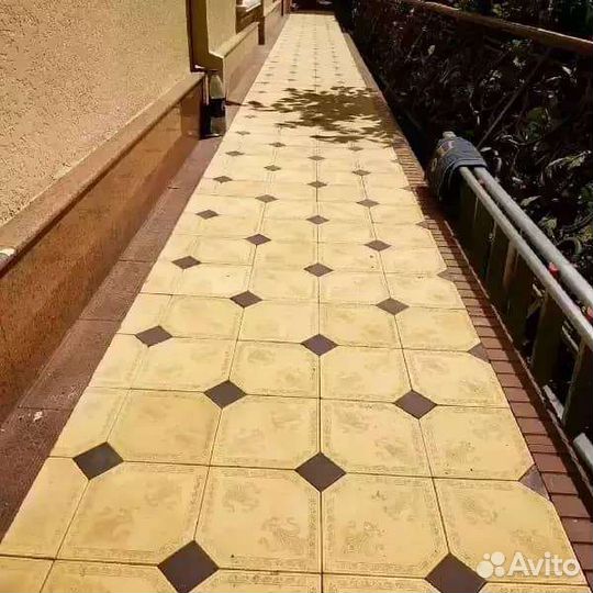 Укладка тротуарной плитки, брусчатки под ключ