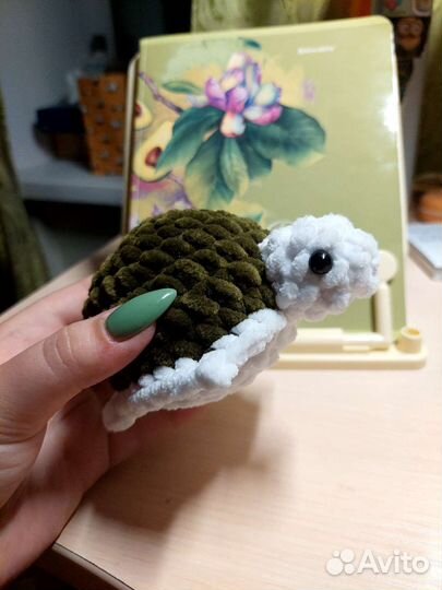 Вязаная игрушка Черепашка