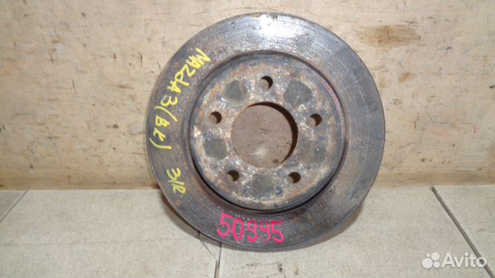 Диск тормозной задний Mazda Mazda 3 (BK) 2002-2008