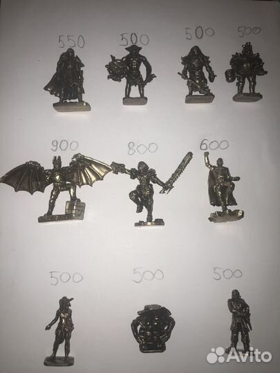 Бронзовые фигурки солдатики статуэтки
